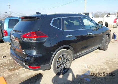 2020 Nissan Rogue Sl Fwd из США, поврежденный, VIN 5N1AT2MT7LC706991